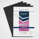 Sulky Puffy Volumenvlies 4 Bögen 20 × 30 cm in Schwarz